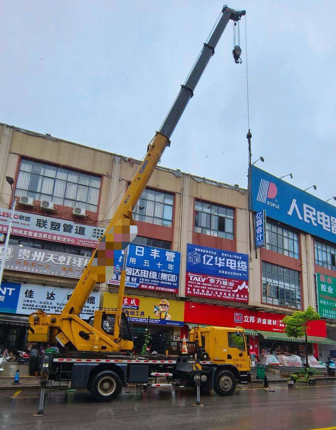 清新区吊车吊机租赁桥梁吊装